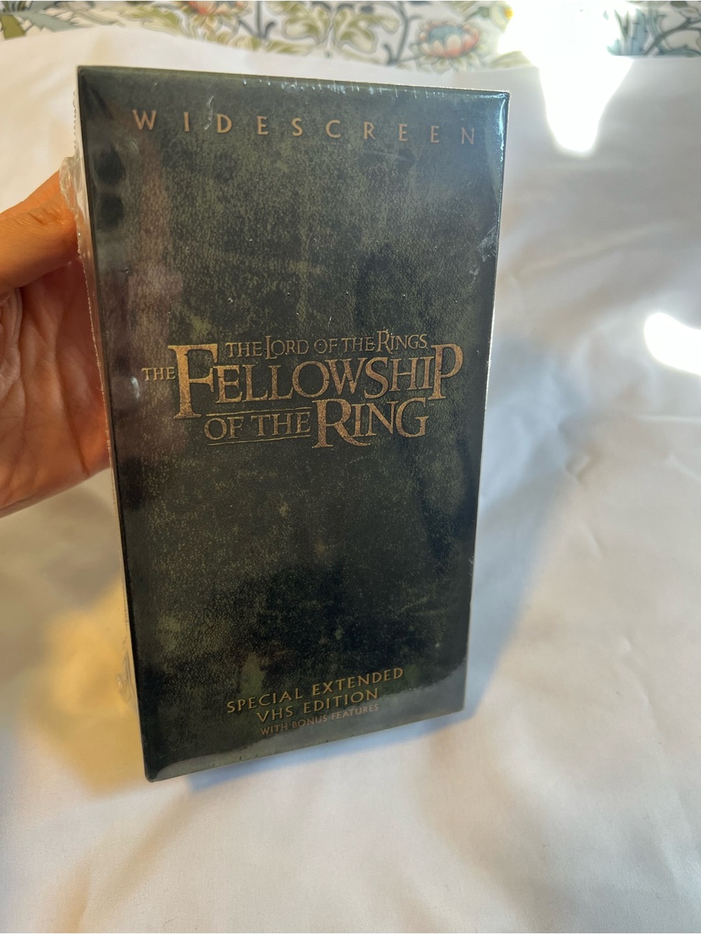 SEALED LotR Fellowship of the Ring Special Extended Edition Widescreen VHS